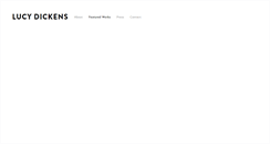 Desktop Screenshot of lucydickens.com